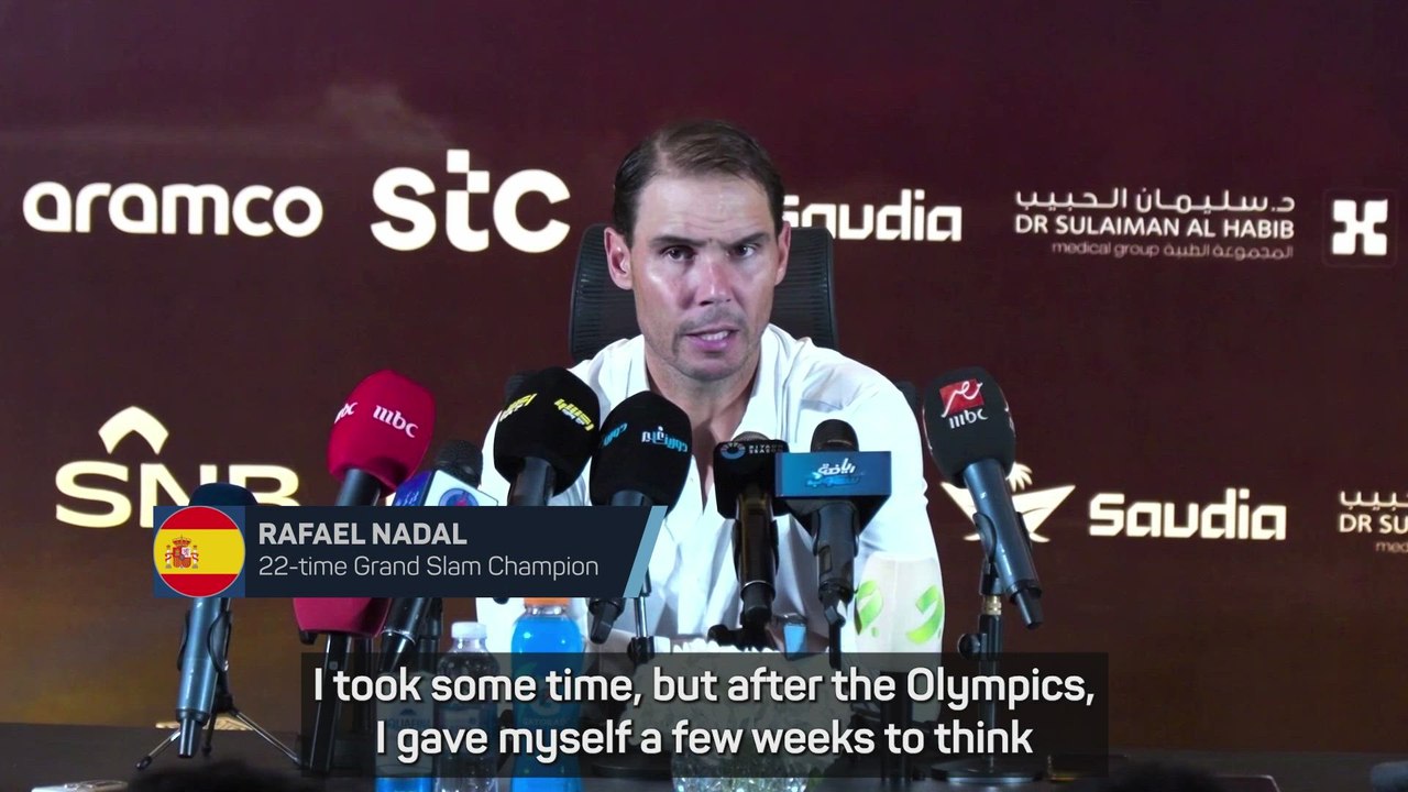 Nadal's shocking confession: the moment he knew it was time to retire