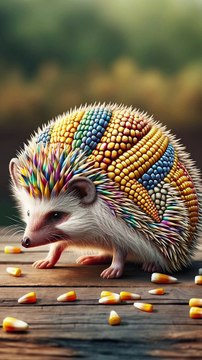 Emojis animaux et nourritures mélangés