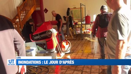 Inondations, le jour d'après dans la Loire