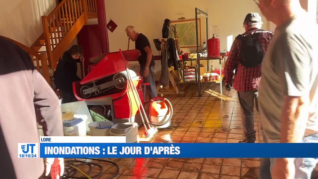 Inondations, le jour d'après dans la Loire