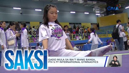 Mahigit 700 delegado mula sa iba't ibang bansa, maglalaban sa 9th S.TY International Gymnastics Competition | Saksi
