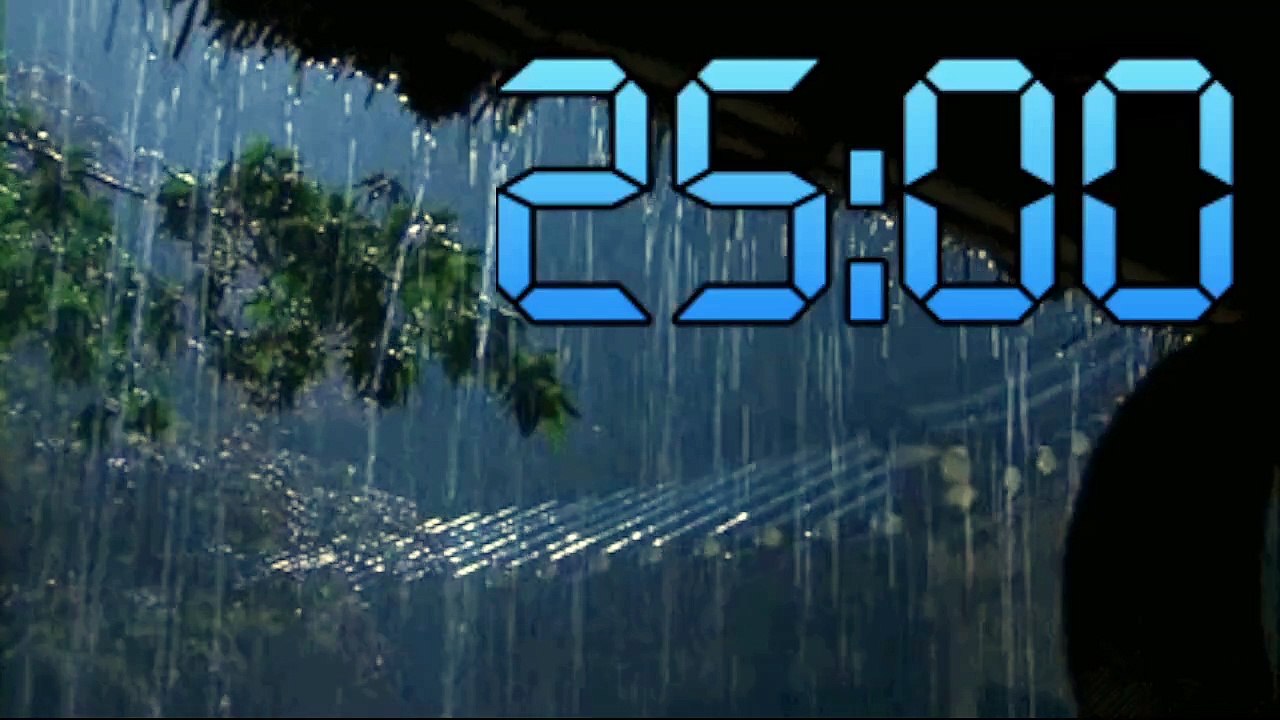 25 minutes Sleep Timer with 1 minute music alarm video Dailymotion