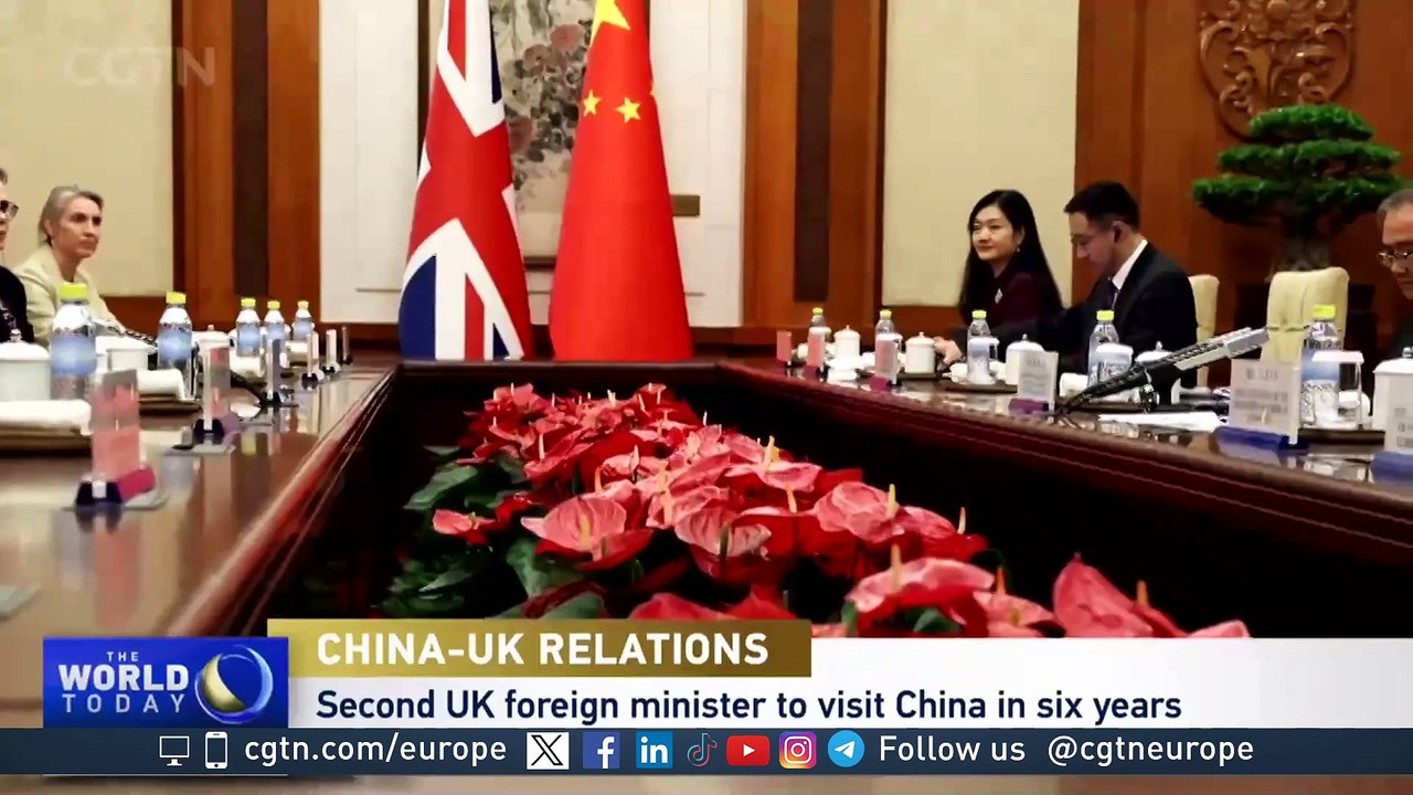 British Foreign Secretary meets Wang Yi in Beijing