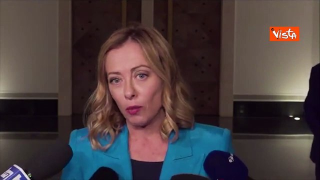 Medio Oriente, Meloni: Fiera di essere primo Capo del governo in visita da inizio escalation