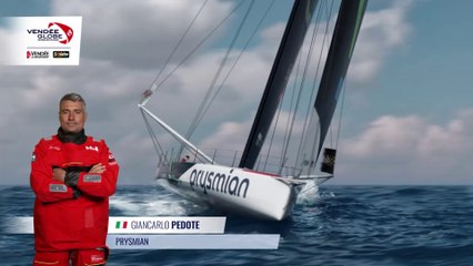 Vendée Globe 2024 - skipper Giancarlo PEDOTE / Prysmian