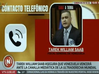 Fiscal General asegura la victoria de Venezuela ante las agresiones de la ultraderecha mundial