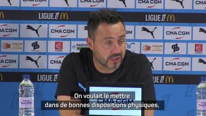 Marseille - De Zerbi : "Rabiot sera titulaire à Montpellier !"