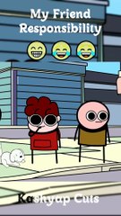 MY Friend Ideas  || Kashyap Cuts.............. #shortsvideos #animation #funny #cartoon