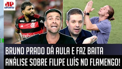 "ISSO É UMA COISA MUITO LOUCA! Gente, o Filipe Luís..." Bruno Prado DÁ AULA em DEBATE sobre Flamengo