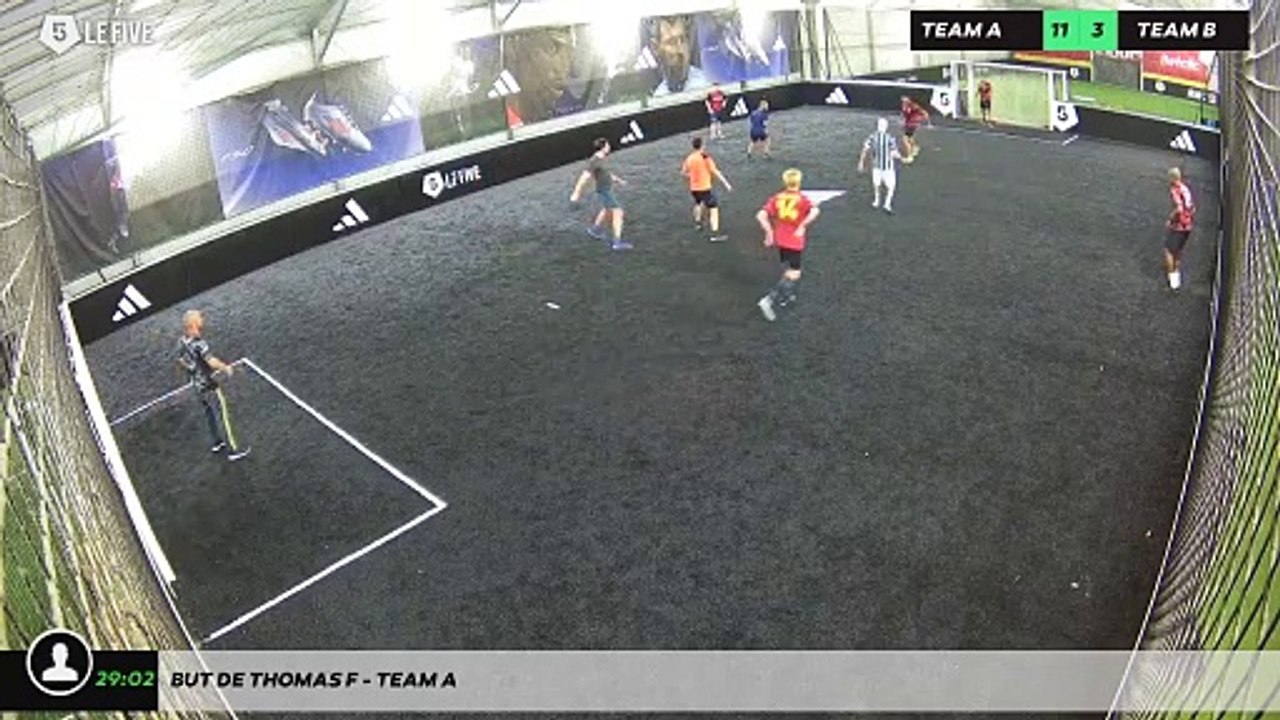 But de Thomas F - Team A