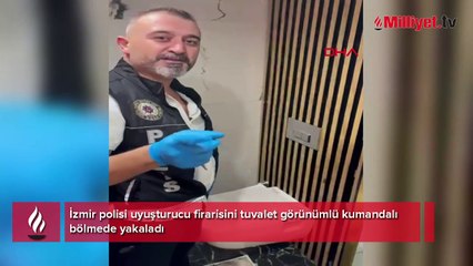 İzmir'de uyuşturucu operasyonu! Gizli bölmede yakalandı