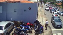 Polícia Civil apreende motocicleta furtada em oficina de Maceió e divulga video do momento do furto