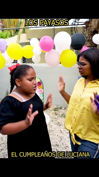 LOS PAYASOS DE MI CUMPLEAÑos #humor #luciana ~#cumpleaños #payasos