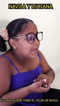 Luciana quiere tener el color de navila #humor #comedia #luciana #navila