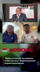 “Estoy muy feliz porque alguien ya se dio cuenta que México y Coahuila son potencia en tiro con arco”: Dafne Quintero arquera monclovense