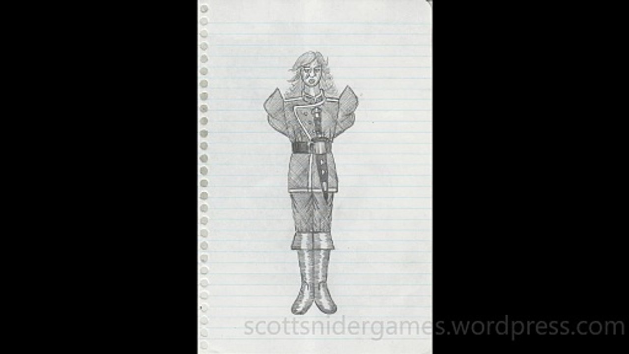 Soldier Pencil Sketch Video #465 (10-18-2024)