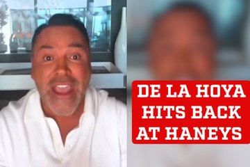 Oscar De La Hoya fires back at Devin and Bill Haney over Ryan Garcia lawsuit