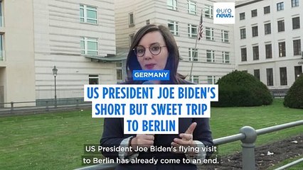 US President Biden meets with Scholz, Macron and Starmer in Berlin