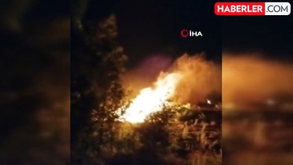 Köyceğiz'de Orman Yangını Söndürme Çalışmaları Sürüyor
