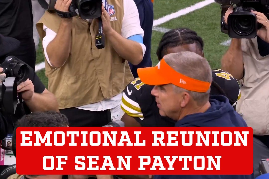 Sean Payton shares emotional moment with former Saints player after Broncos win