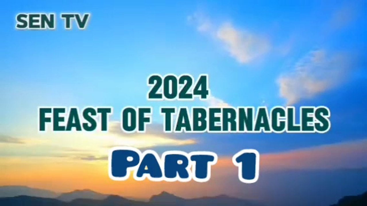 The Opening ¦ Feast of Tabernacles 2024 Opening Program Part 1