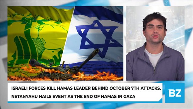Israeli Forces Kill Hamas Leader Behind October 7th Attacks. Netanyahu Hails Event As The End Of Hamas In Gaza