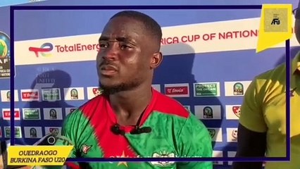 TOURNOI QUALIFICATIF CAN 20 UFOAB Lomé  2024 Groupe B | Journée 1  Conference de Presse d’après match du joueur burkinabé Hasamadou OUEDRAOGO 