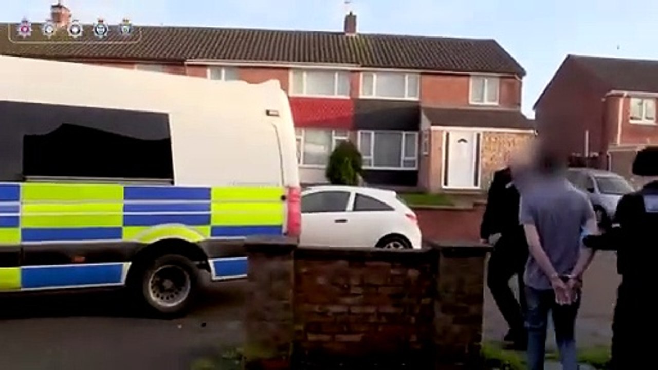 Back in 2021, police raided Scott Stirling's home among 10 others in Corby