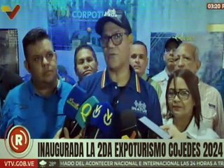 Autoridades municipales inauguran la 2da Expoturismo Cojedes 2024