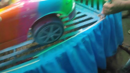 Enjoying the Durga puja Mela