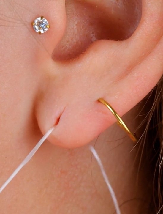 ASTUCE pour les piercings !