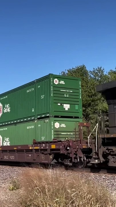 Extremely Rare UP Southern Pacific Patch Unit Leads the UP ITAG4 in the Warm Morning Sunshine