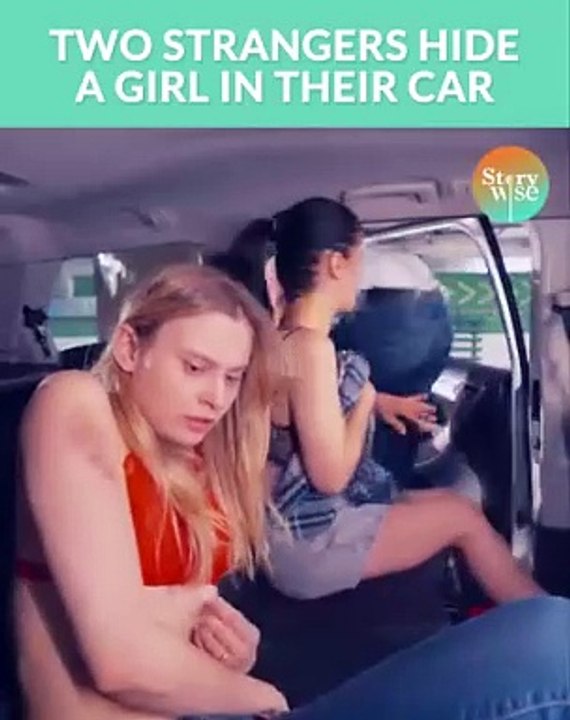 A man kissed his wife friend in the car