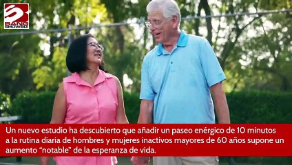 Caminatas de 10 minutos añaden un año de vida