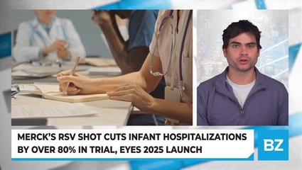 Merck's RSV Shot Cuts Infant Hospitalizations by Over 80% in Trial, Eyes 2025 Launch