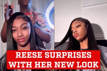 Angel Reese surprises with her radical change of look