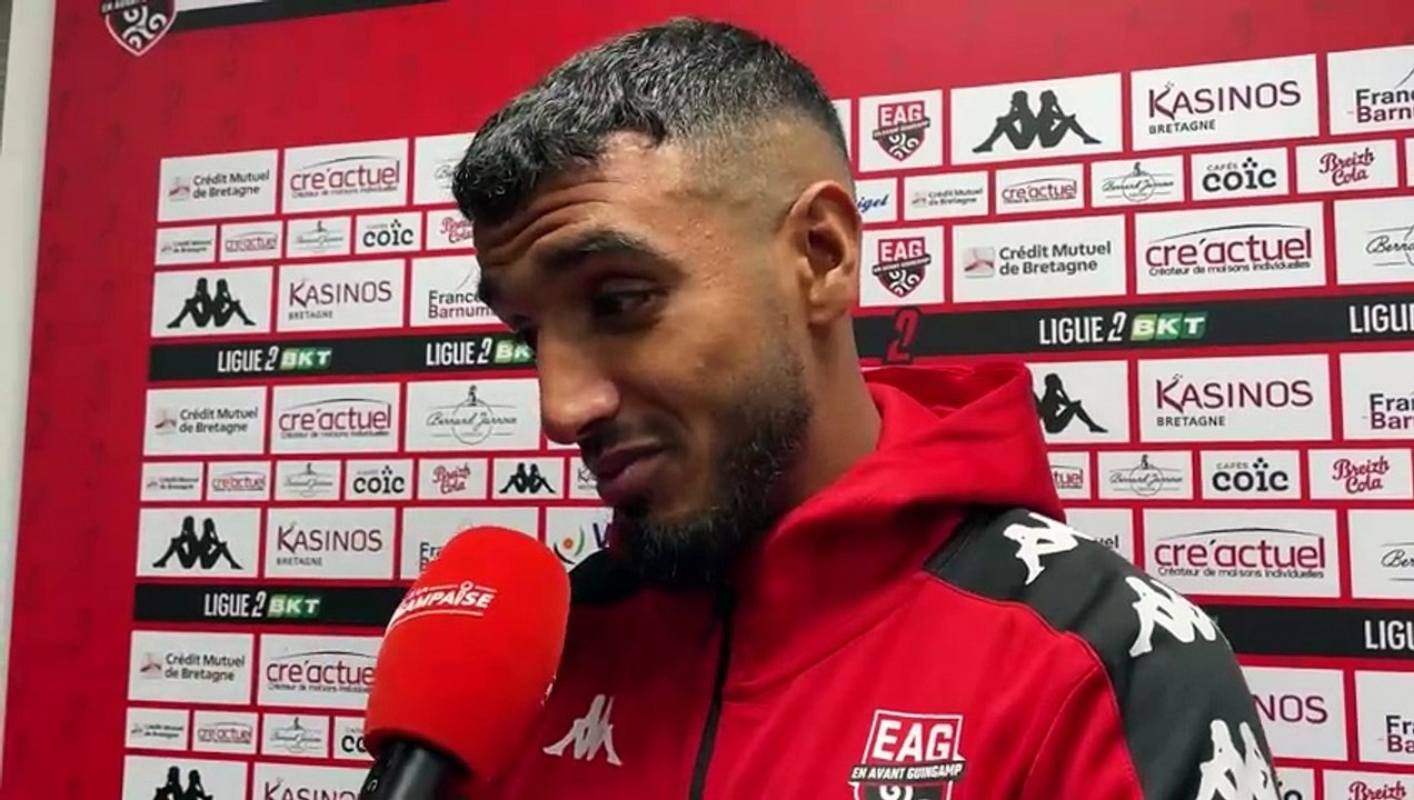 EAG - Pau FC (0-1) : les mots de Rayan Ghrieb après le match