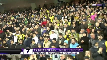 Alex de Souza'nın En Güzel 10 Golü _ 1 Yıldız 10 Gol