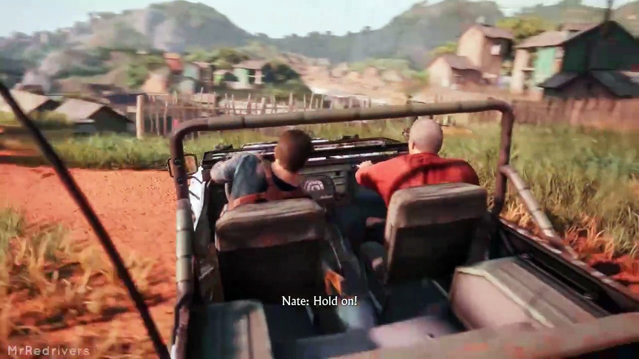 UNCHARTED 4 Remastered - Amazing Chase Scene [PS5 4K]