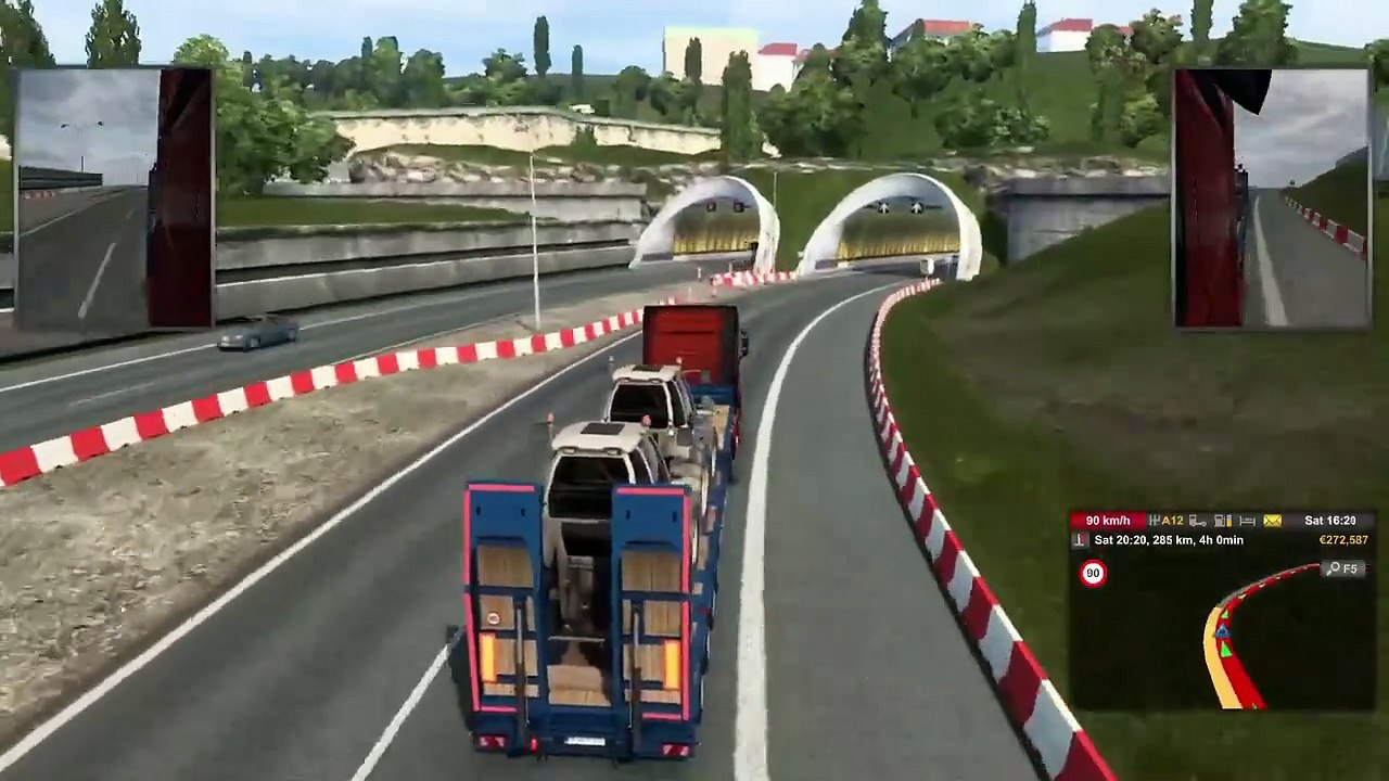 Euro Truck Simulator! Mercedes Benz Truck, Bratislava (SK) to Budapest (H) - IS Gamer.