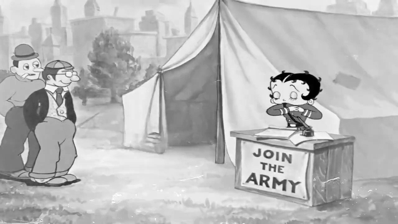 There's Something About A Soldier 1934 Betty Boop Vidéo Dailymotion