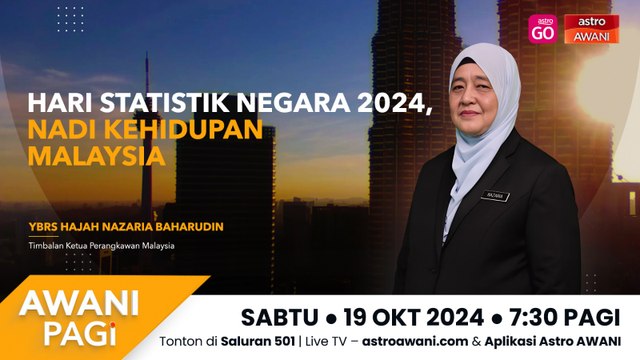 AWANI Pagi: Hari Statistik Negara 2024, nadi kehidupan Malaysia