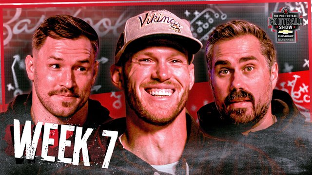 This Week is a Trap Game | Pro Football Football Show Week 7 feat. Kyle Rudolph