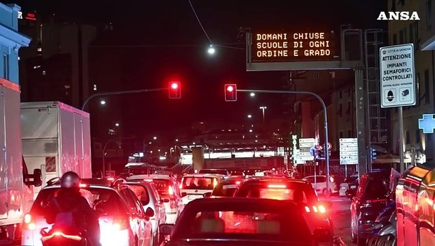 Maltempo in Liguria, allerta arancione e scuole chiuse