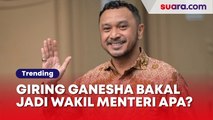 Dari Musisi Jadi Politikus, Giring Ganesha Bakal Jadi Wakil Menteri Apa?