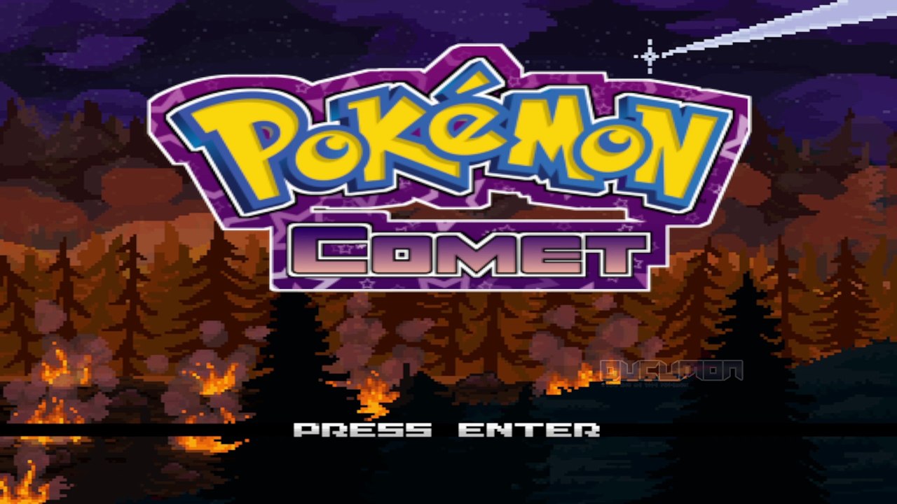 Pokemon Comet - Fan-made Game New "Fallen" Pokémon and Mega Evolution, Side Quests, and more