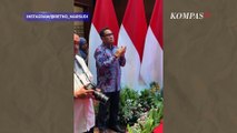 Momen Haru Basuki Hadimuljono dan Retno Marsudi saat Pamitan ke Jajaran