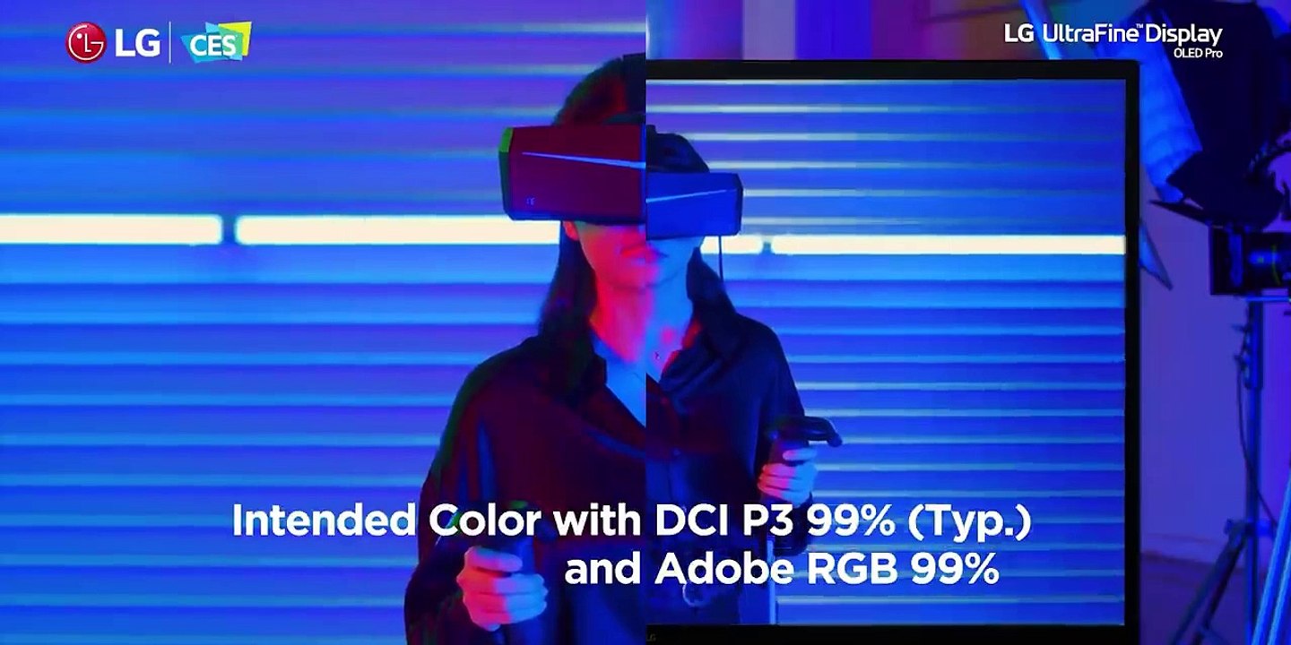 LG's 1st 4K OLED Monitor & World's Lightest 16 Laptop! video Dailymotion