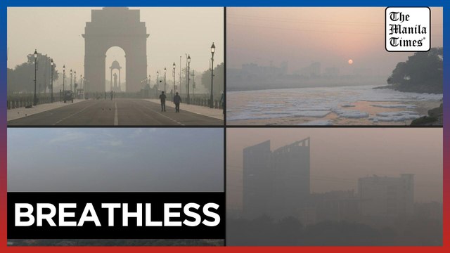 Delhi chokes as air quality deteriorates to 'very poor' levels