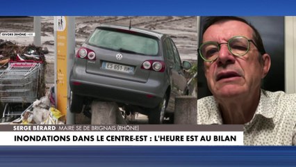 Serge Bérard affirme que « le pire a été évité » après les inondations